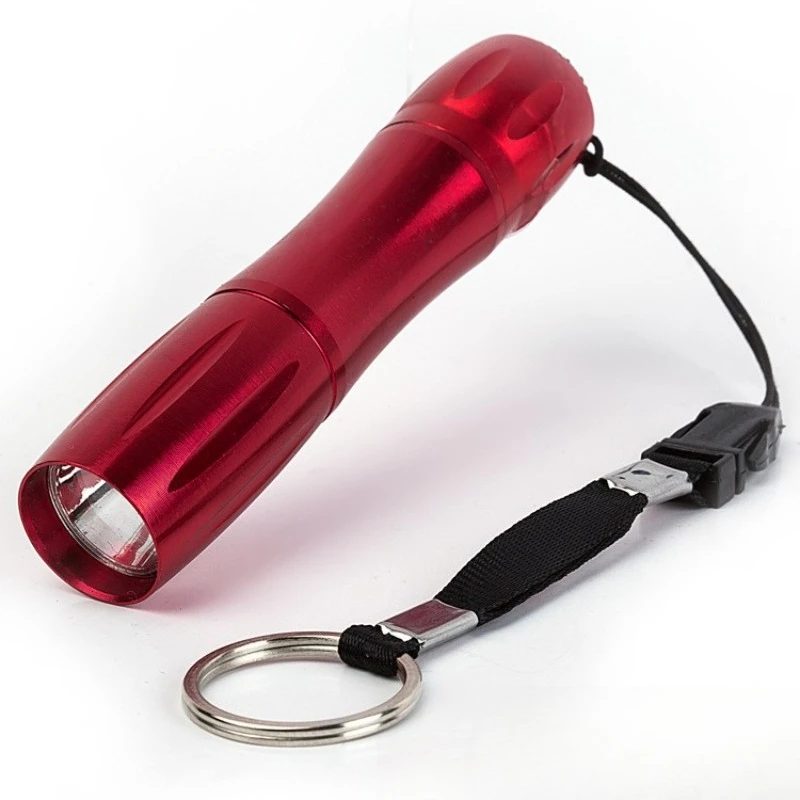 3W Mini Strong Bright Light Flashlight Battery Aluminum Alloy LED Handheld Outdoor Small Flashlight Gift Box Portable Torch