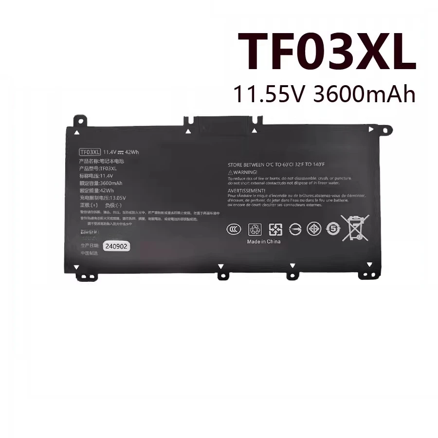 

Для hp tpn-c131 q188 q189 q191 q196 q201 14-bf003 аккумулятор tf03xl