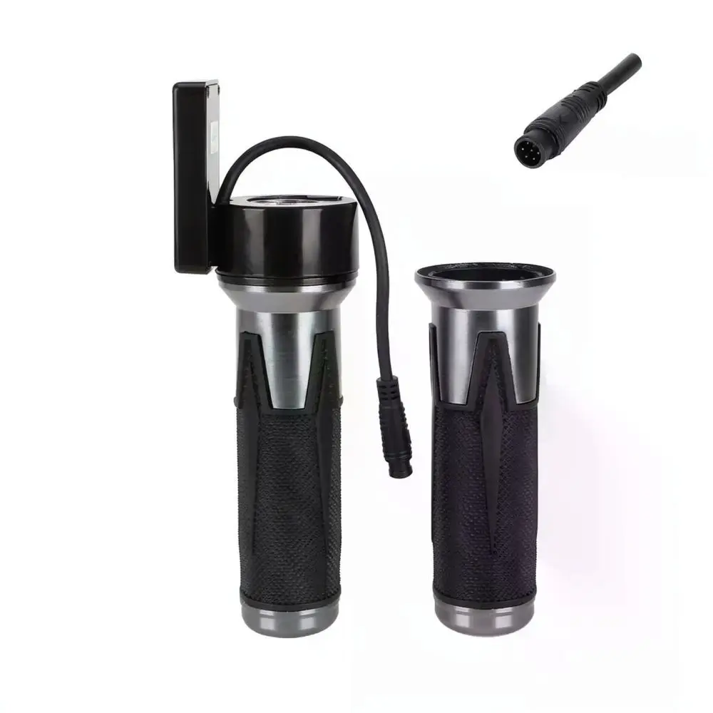 Replacement Throttle Grip For For Kugoo C1 Electric Scooter 48V Handlebar Speed Meter Display Control Part Accessory Set