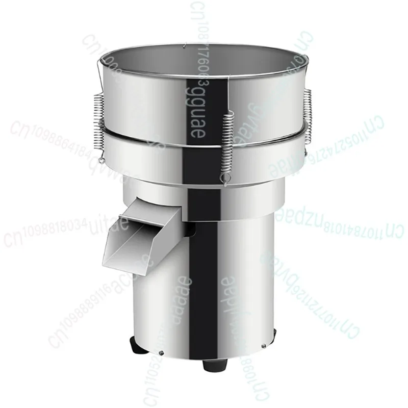 220V Electric Vibrating Screen Powder Filter Vibration Screening Machine Stainless Steel Diameter 30MM Sieve Optional Aperture