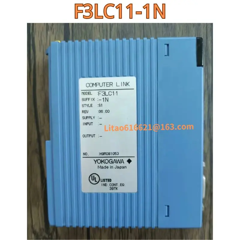 Used original disassembly PLC module F3LC11-1N F3LC11 functional test OK, fast delivery