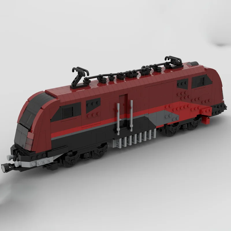 

MOC City Train Siemens Taurus Train Locomotive Model Assembly Building Block Toy Children's Birthday Gift (Static Version