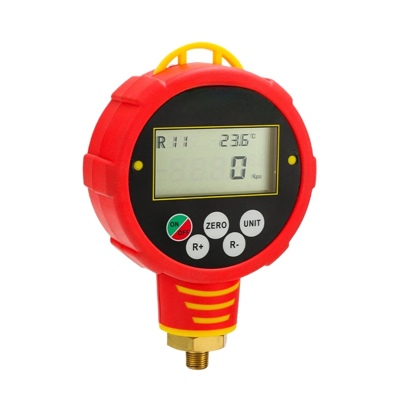 WK-68812 Digital LCD Electronic Fluorinated Meter Group Air Conditioning Refrigerant Pressure Gauge Snow Head Tool