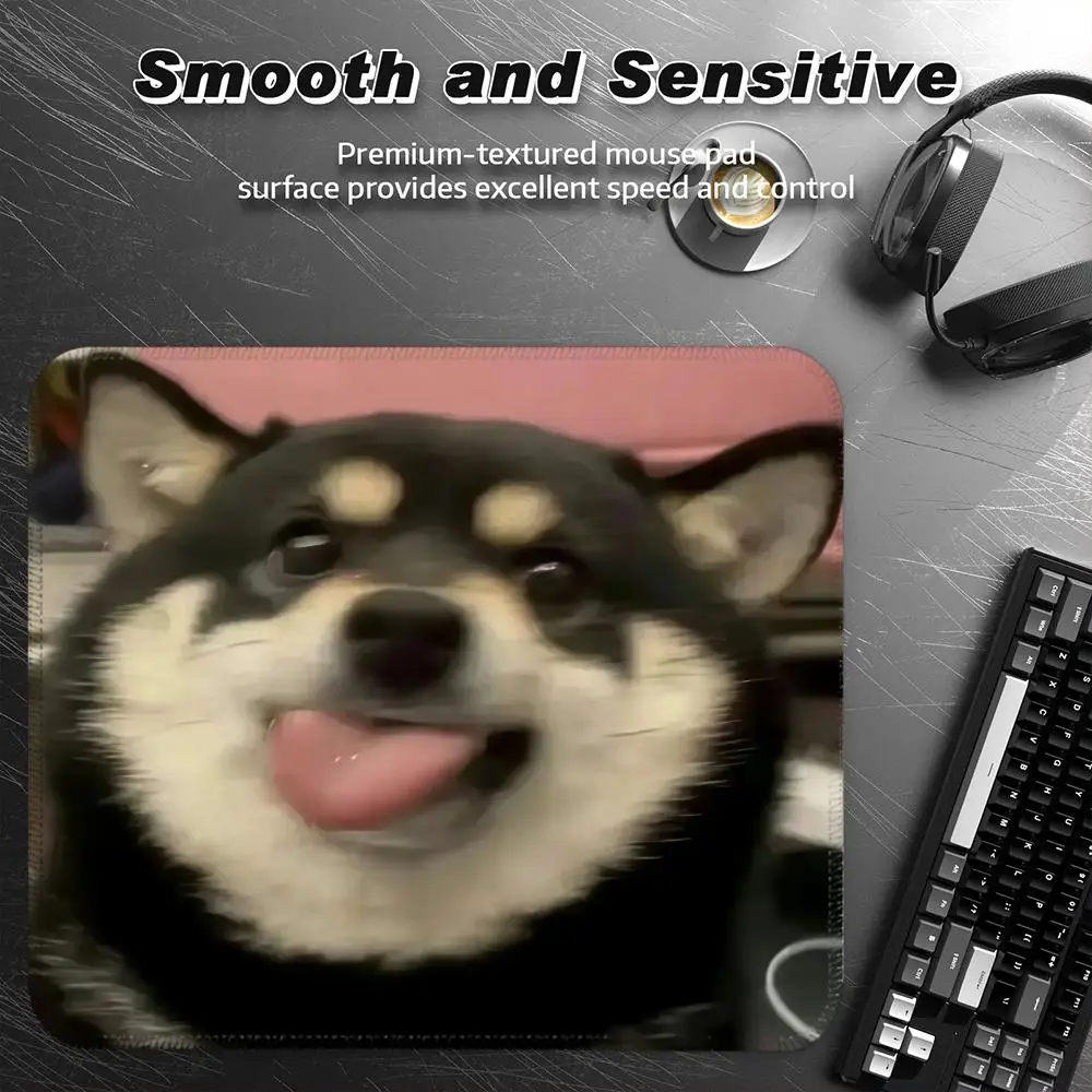 

Funny meme cats Mouse Pad Small Desk Pad Desktop Computer Keyboard Wireless Mouse Boy Gift for Play games Coasters