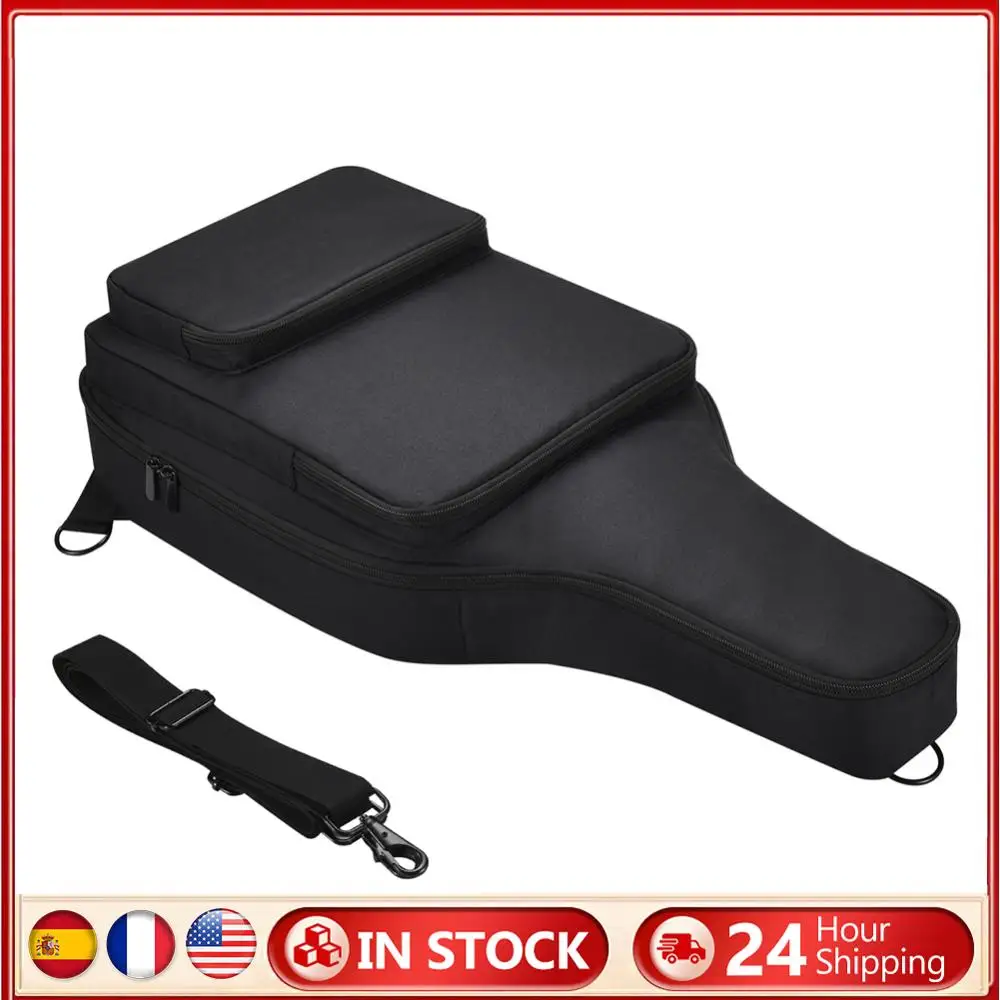 

Travel Storage Bag Adjustable Shoulder Strap Carrying Bag Anti-Scratch Guitar Case for PDP Riffmaster Wireless Guitar Controller