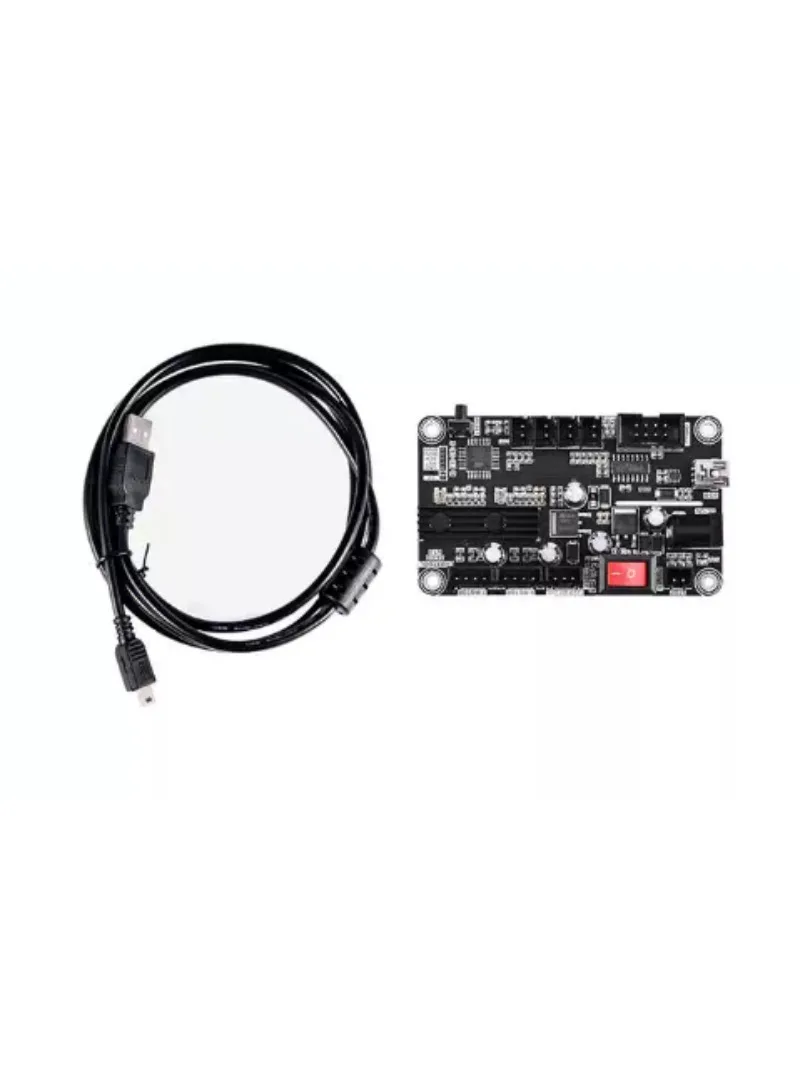 Two axis laser engraving machine control board supports offline control of 2-axis plotter motherboard