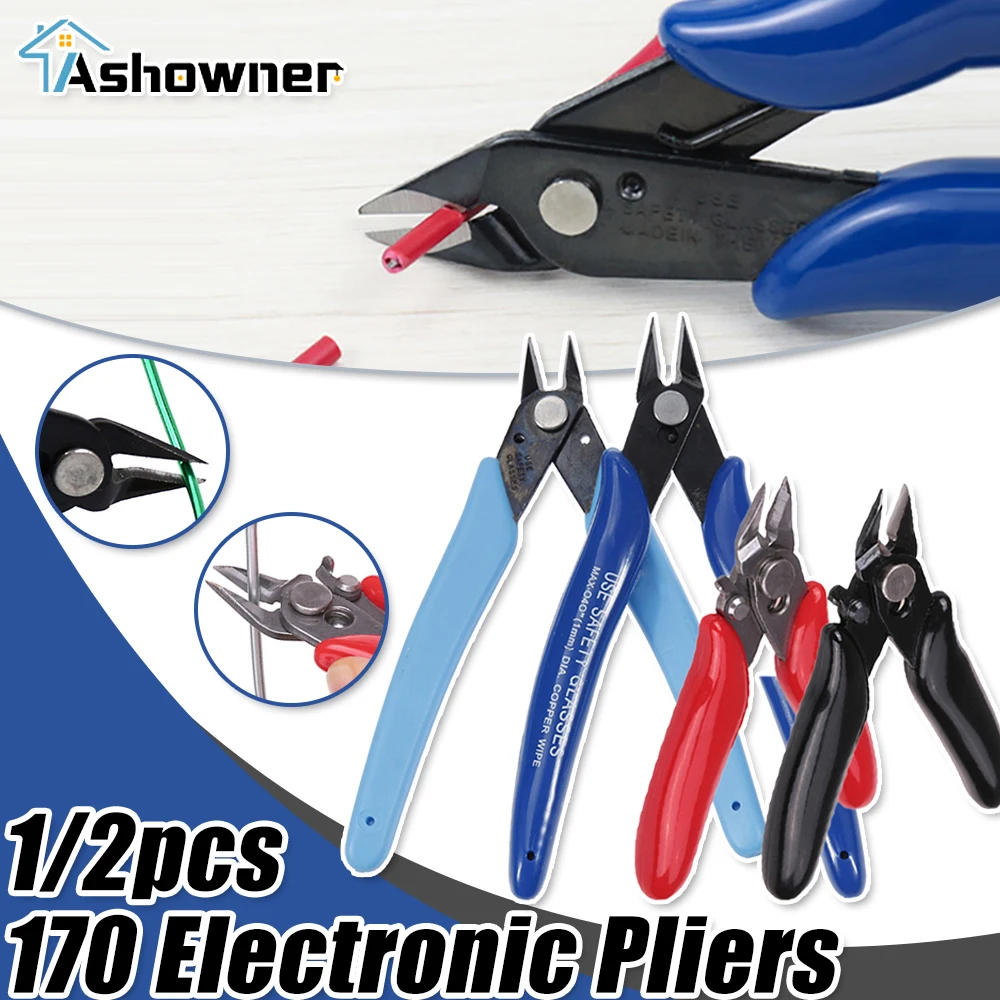 

Electronic Shears Pliers Universal Cable Cutters Multi Functional Side Snips Stainless Steel Nipper Hand Tools Industrial Pliers