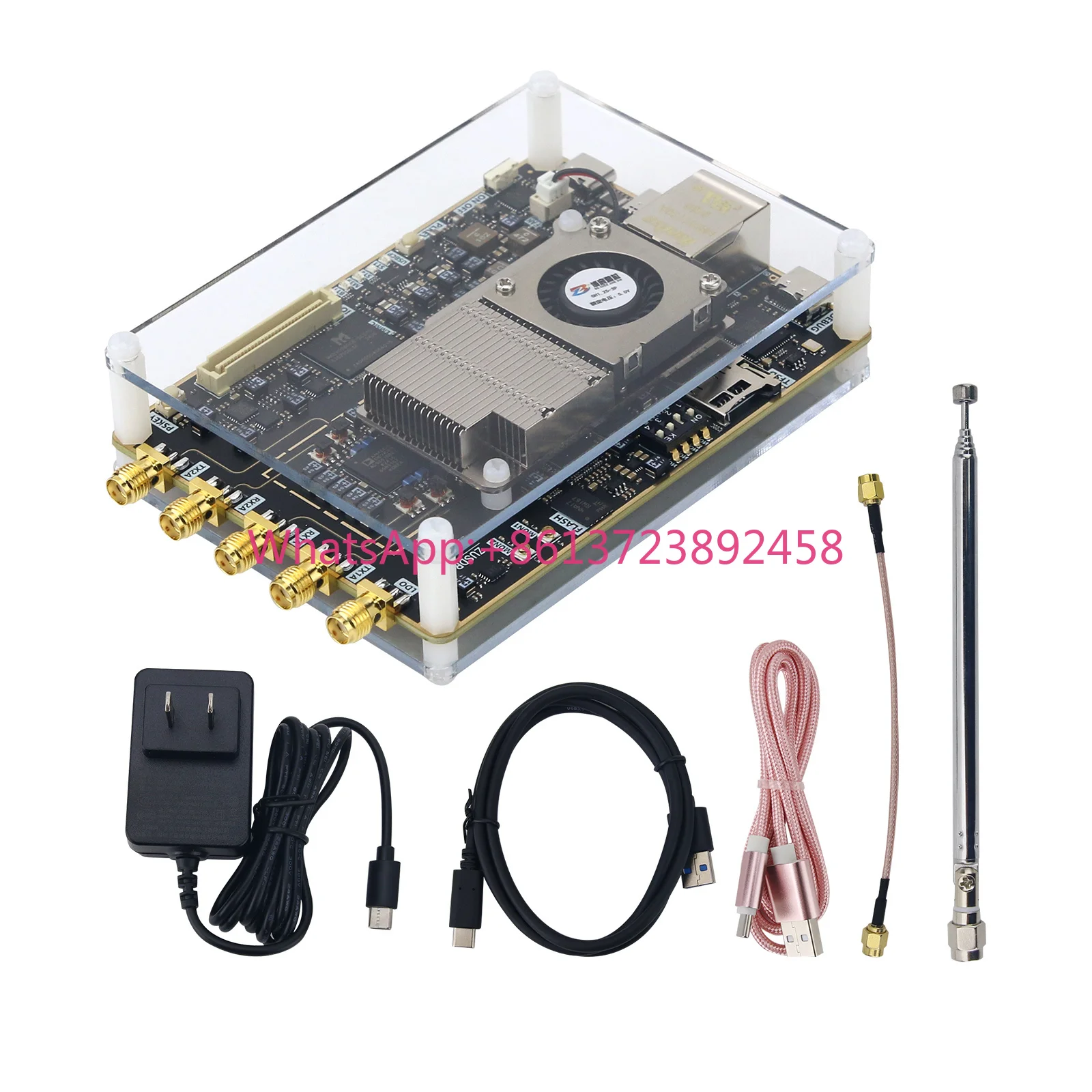 Hamgeek ZUSDR MINI SDR Development Board Kit High Performance 4-Core 1.3G CPU Compatible with Pluto Replacement for FMCOMMS3