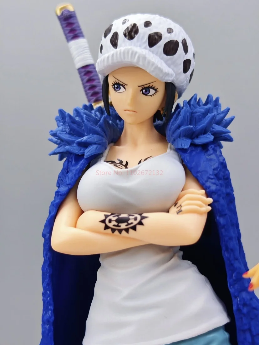 Bandai One Piece Trafalgar D Law Action Figure PVC Model Statue Collectible Toy Doll Decorations for Fans Gifts