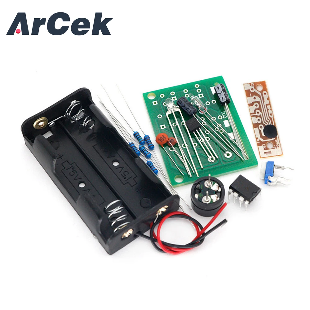 Touch Vibration Alarm Kit Electronic Making Maker DIY Electronic Training Kit Teaching Kit, Student Laboratory