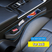 Advanced Car Seat Gap Filler Organizer Side Seam Plug Strip PU For Audi A1 A3 8P 8L A4 A5 B6 B7 A6 A7 C5 C6 4F Q3 Q5 Q7 Q8 TT