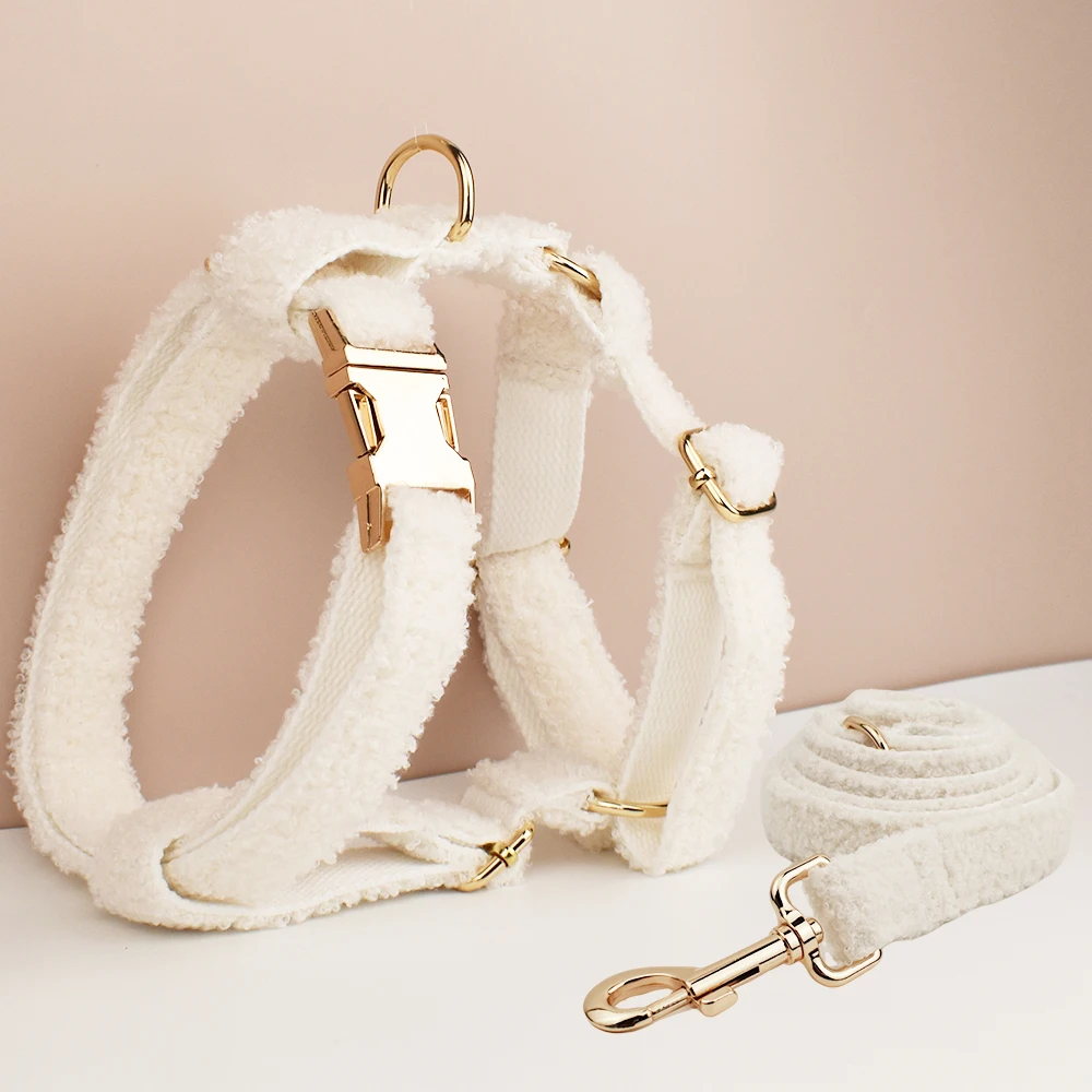 Handgebreide honden trouwketting voor kerstmis en de winter_voghion.com