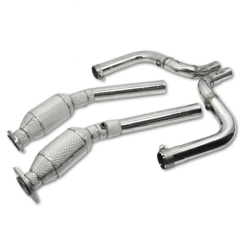 

Exhaust Downpipe for Jaguar XJL 3.0T 2010-2019 Stainless Steel SUS304 High Flow Catted Downpipe With Catalyst