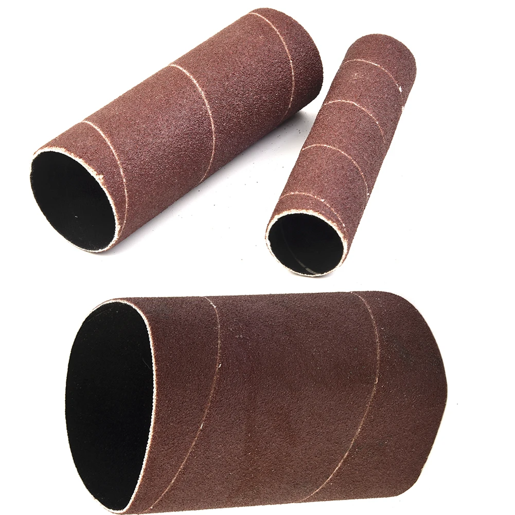 1PCS Sanding Drum Sleeves Sandpaper Sanding Abrasive Tools 80/150/240 Grit Vibrating Spindle For Sander Sleeve Polishing Tools