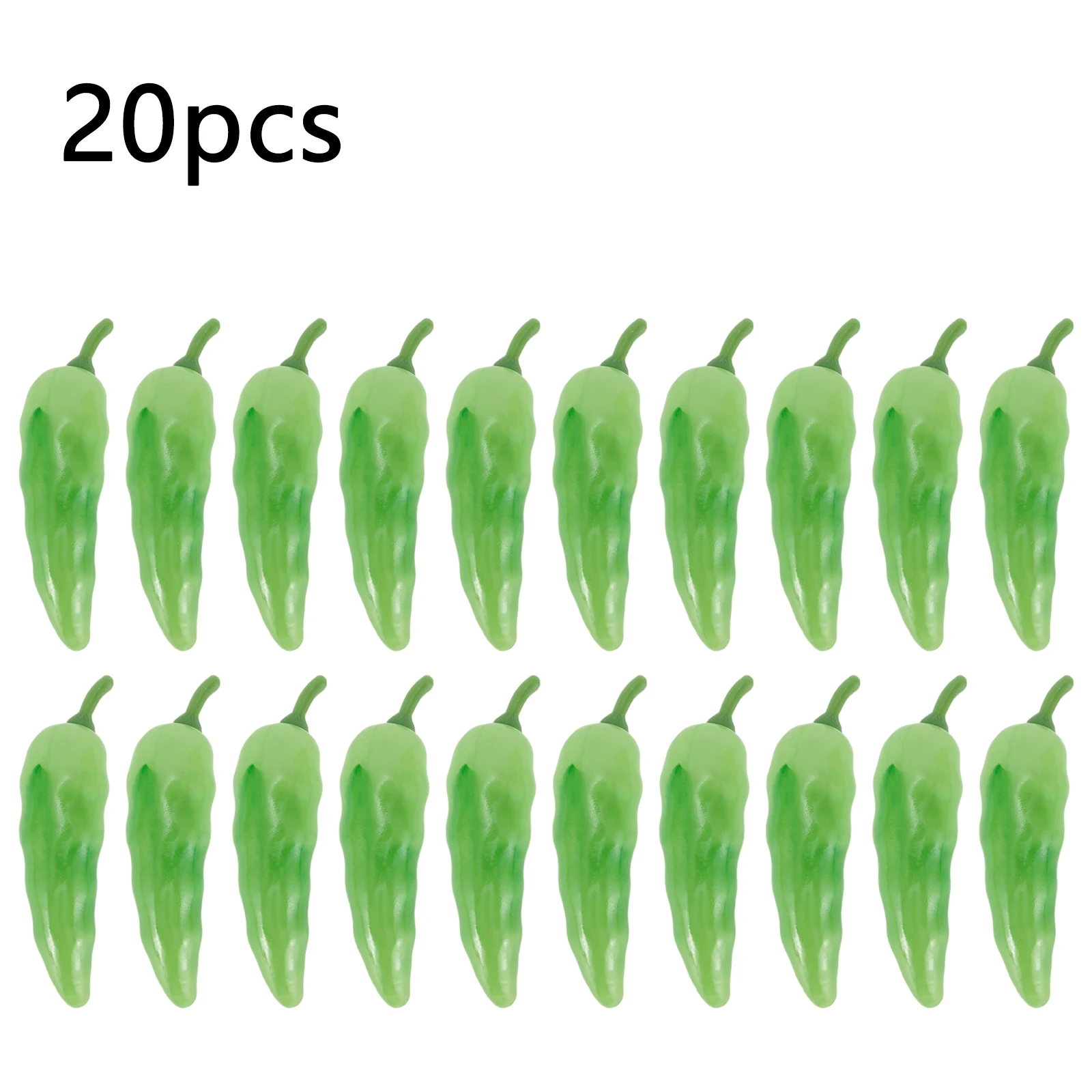 20 Pieces Fake Fruit Vegetable Set Red Chili Potato Carrot Pumpkin Garlic Peanut Replicas For Kitchen Cabinet Display Decoration