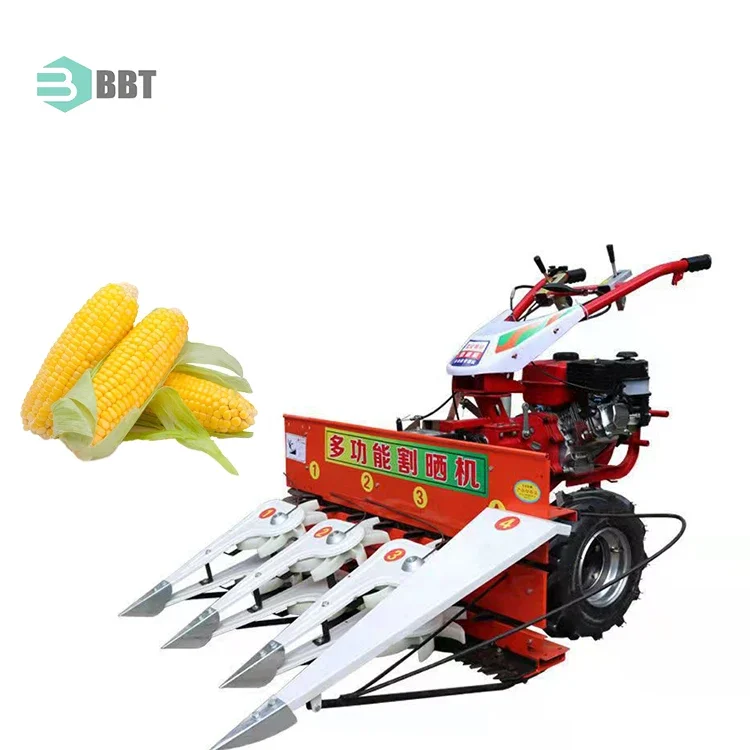 Continuous Combine Corn Forage Harvesting Machine Corn Maize Harvester Machine