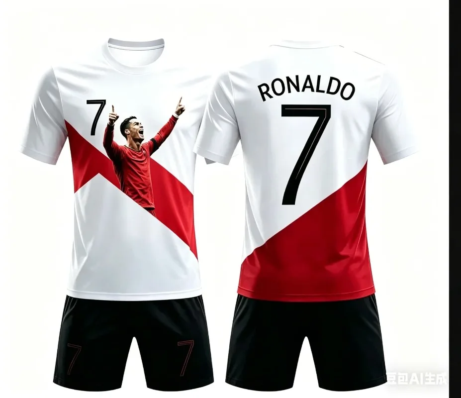 2026 Summer # 7 Cristiano Ronaldo Pattern Multiple Football Sets for Adults and Children Leisure Sports Daily Exercise Set