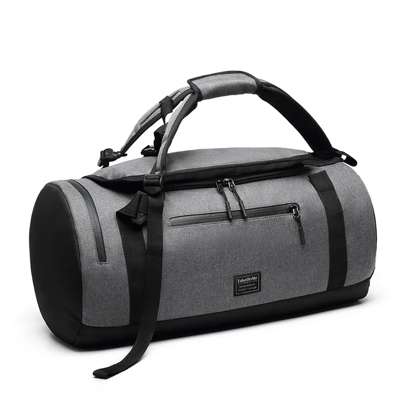 2024 New foldable travel bag Portable Travel bag dry and wet separation independent shoe bin fitness bag handbag bucket bag