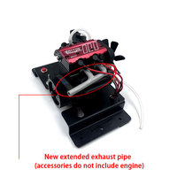Exhaust Pipe Accessories for TOYAN FS-L200AC /FS-L200W Twin Cylinder Engine Exhaust Pipe with Screw Metal Accessories