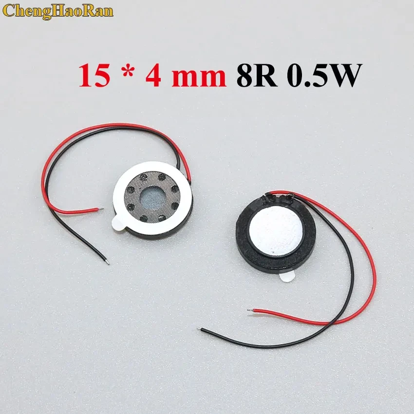 1PCS ChengHaoRan 8 ohm 0.5W Horn Loudspeaker 8R 0.5W 10mm 15mm 20mm 23mm 26mm 30mm 32mm 40mm 50mm Loud Speaker Replacement Parts