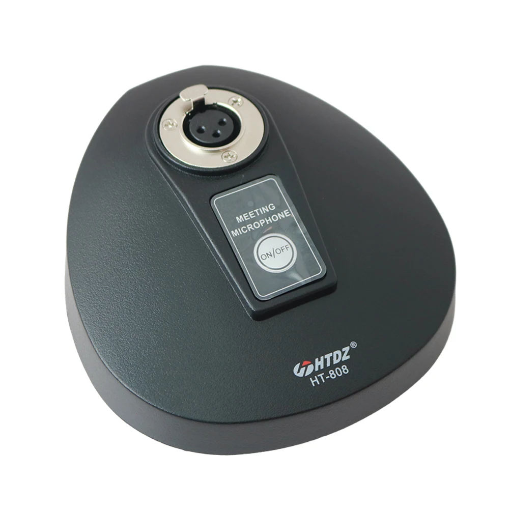 Schwanenhals Mikrofon Basis mit XLR Eingang Wired Audio Kondensator Mikrofon Konferenz Tisch Desktop Reciver Nur die Basis