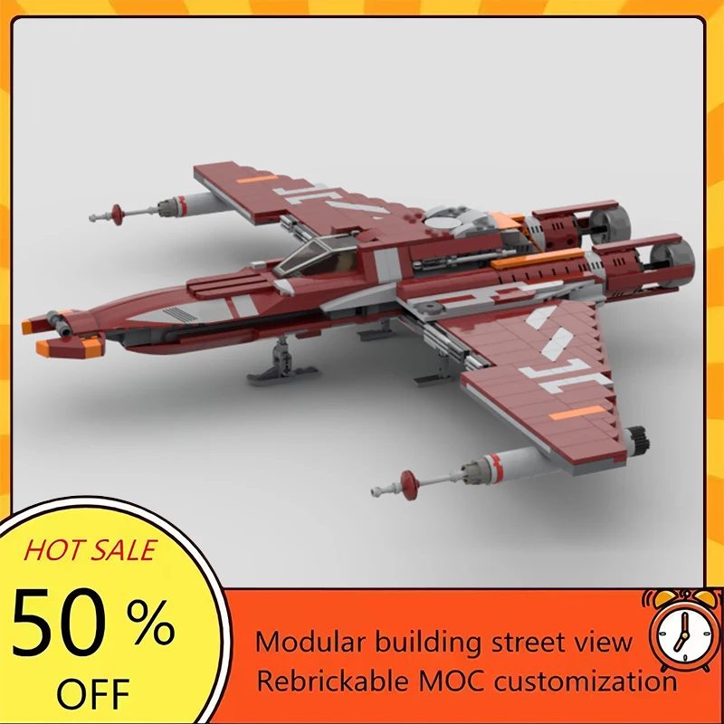 

771PCS Popular Space War Movie Model MOC Building Bricks Spaceship Modular Technology Gifts Holiday Assemble Children Toy Suit