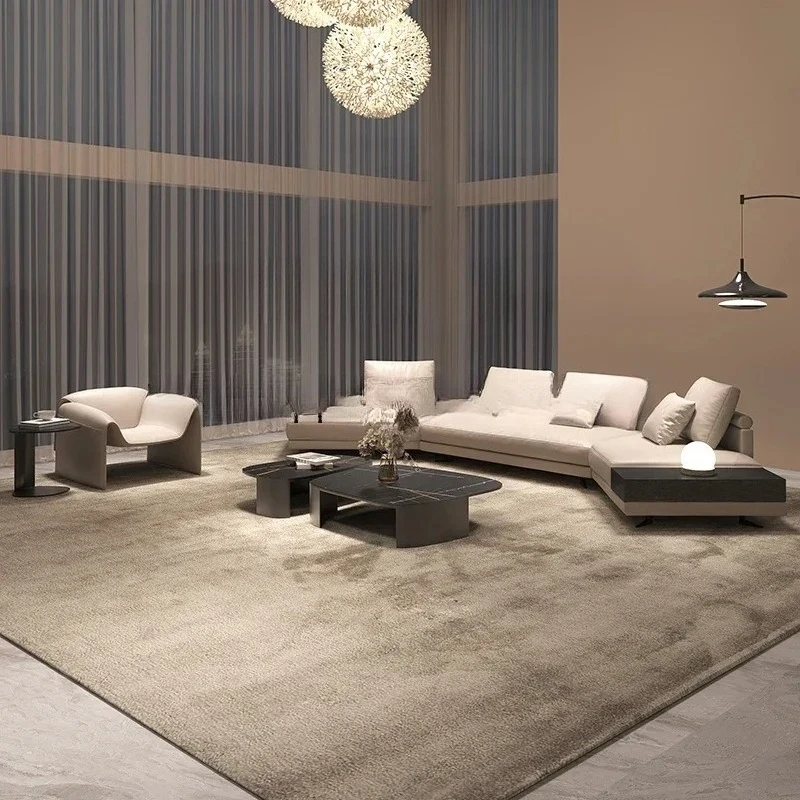 a5 leather sofa first layer cowhide living room minimalist three-person straight row