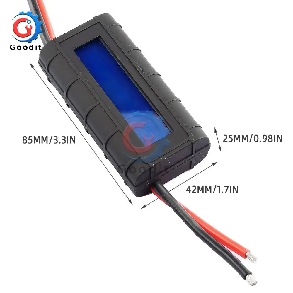 200A Voltmeter Ammeter RC Car Battery Tester Voltage Power Energy Electric Current Monitor Meter Digital Wattmeter DC 0-60V