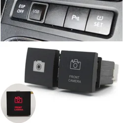 Car Camera View Front Camera Switch Push Button with Wire for VW Golf 6 Golf V Jetta Caddy Scirocco 2006-2012