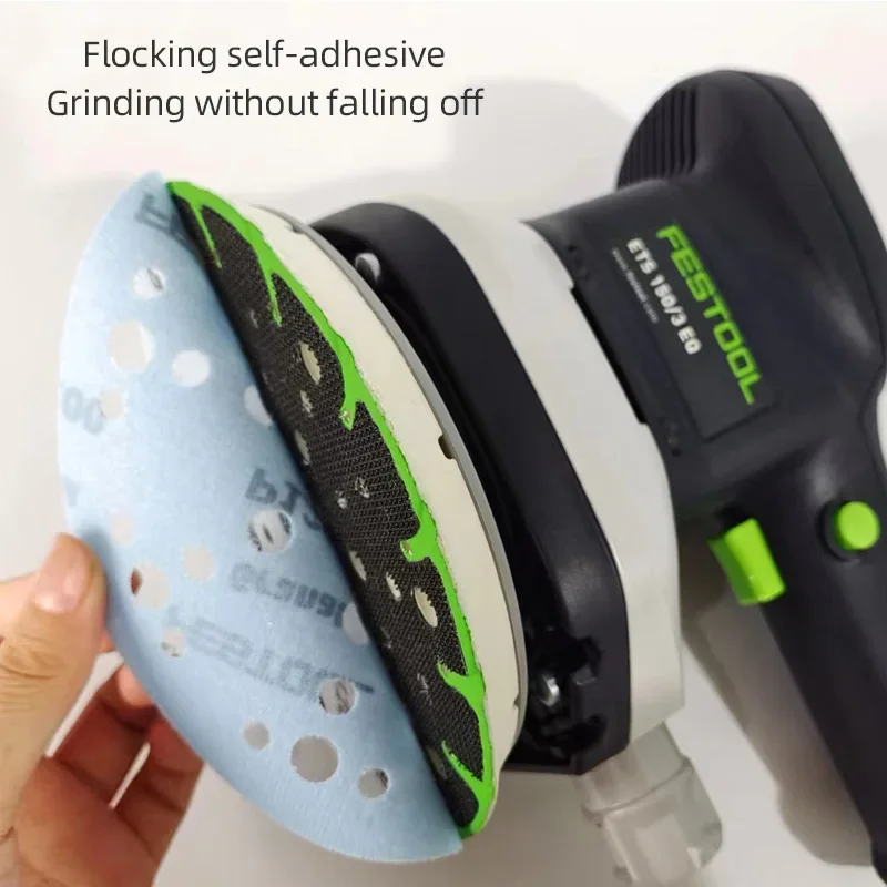 Originale autentico FESTOOL tedesco granato carta vetrata 48 fori indietro velluto alta resistenza all'usura e buona forza di taglio
