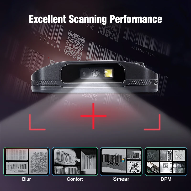 PDA mobile end point PDA QR code barcode scanner IP67   base