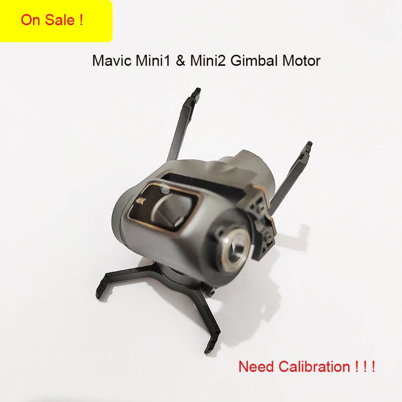 Hot Sale Used Gimbal Arm Motor Assembly For DJI Mavic Mini1 & Mini2 Kit Gimbal Motor No Lens Drone Repair Parts Need Calibration