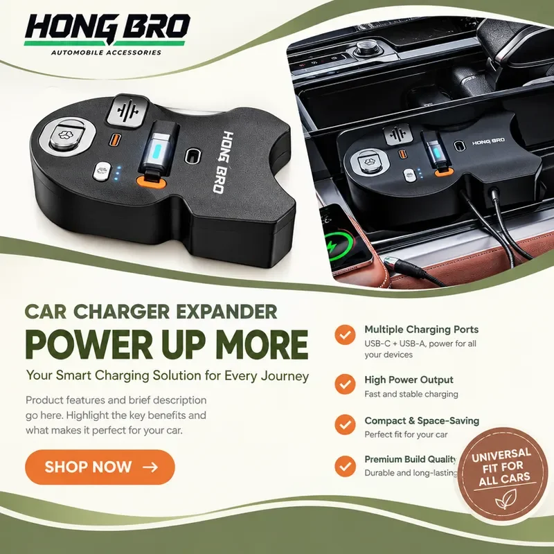 For Audi Q7 Q8 Central Control Cup Holder Cigarette Lighter Modified Exclusive Super Fast Charging Docking Station Car