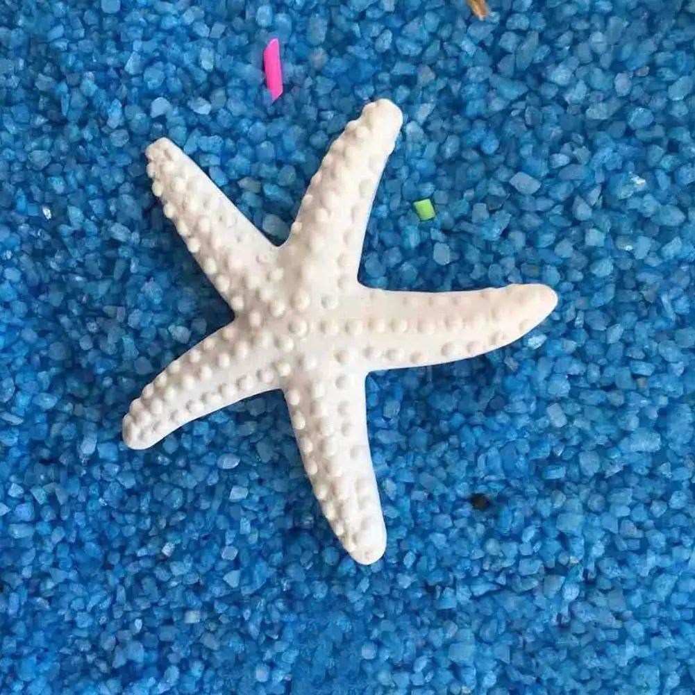 Simulation Starfish Design Mediterranean Style Fish Eco-friendly Decoration Decoration Ornament Home K5s7