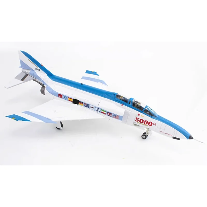 

Diecast 1/72 Scale "5000th Ghost" F-4E Fighter Model Simulation Alloy Finished Military Model Aircraft Collectible Toy