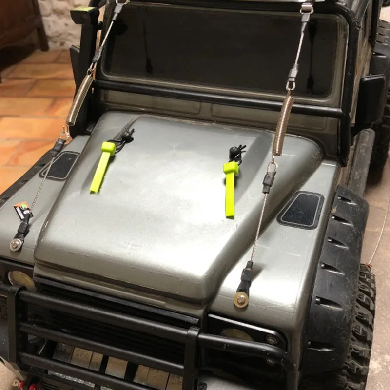 BAAA-RC Car Modified Part Steel Rope for 1/10 RC Crawler Traxxas TRX-4 TRX4 Axial SCX10 90046 D90 D110 Tamiya Mst