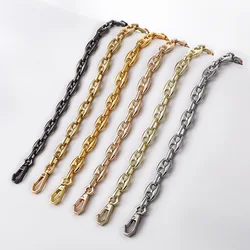 60cm Metal Bag Chain Handbag Shoulder Strap Replacement Underarm Crossbody Strap Bag Chains Belts Accessories