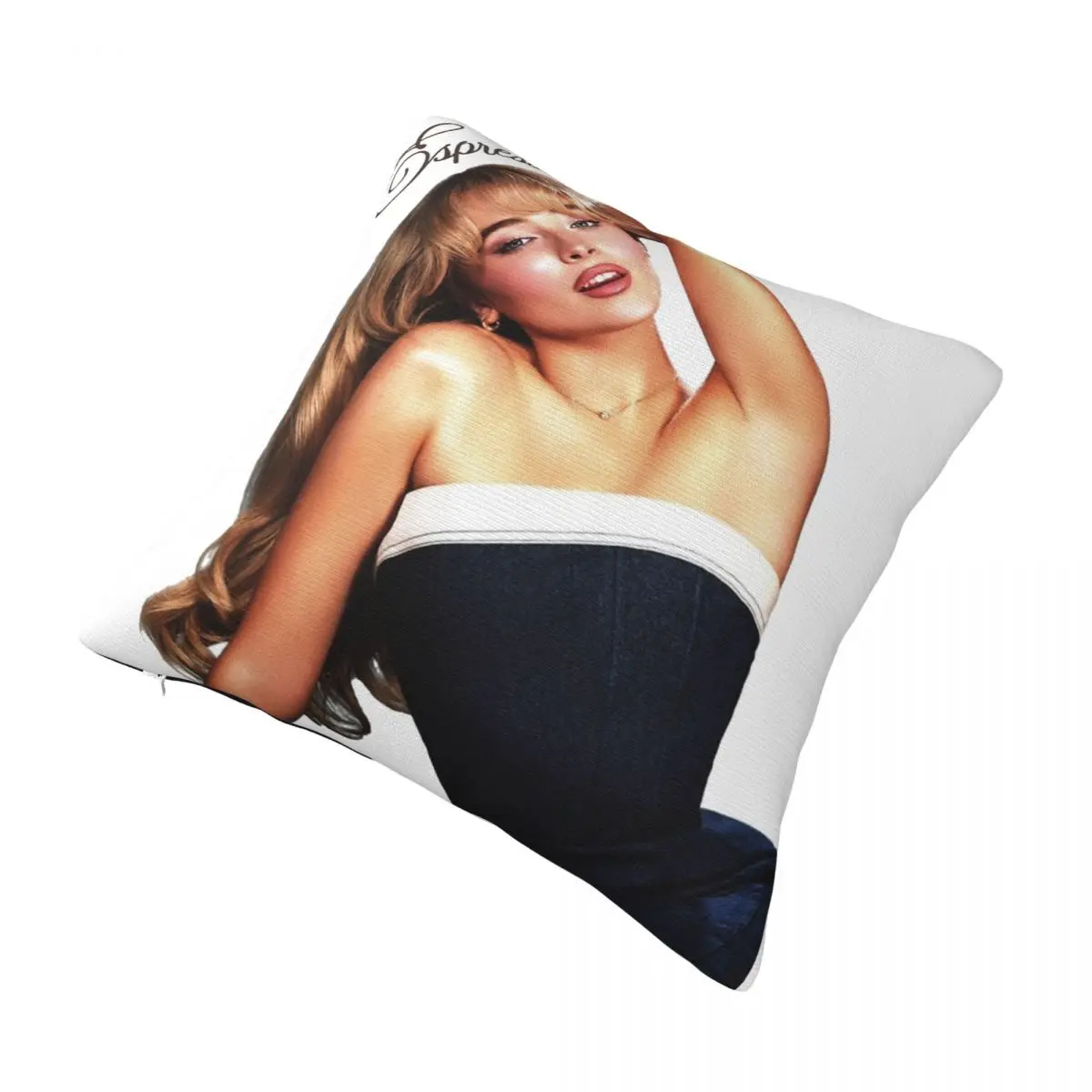 Decorative Pillowcases Sabrina Carpenter Singer Espresso Songs Merch Home Retro 90s Throw Pillow Case Cover Zipper Multiple Size