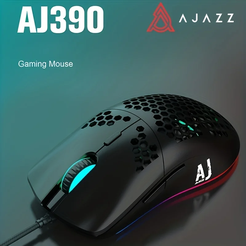 

AJAZZ AJ390 lightweight RGB Wired gaming gaming mouse macro universal laptop desktop computer
