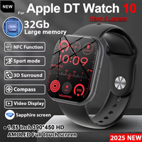 New Original For Apple Watch 10 Series Smart Watch Men NFC Always Display Body Temperature BT Call Waterproof Women Smart Watchs