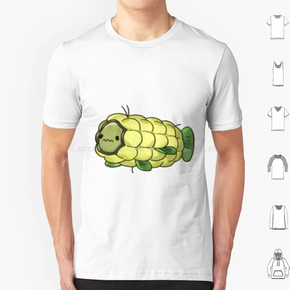 Watercorn T Shirt 6Xl Cotton Cool Tee Xxoceanstarzxx Kawaii Funny Cute Fish Food Yellow Corn Watercorn