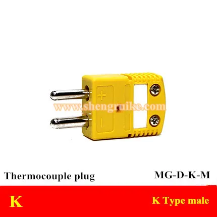 Tipo K Connettori per termocoppia maschio e femmina con spina termocoppia standard