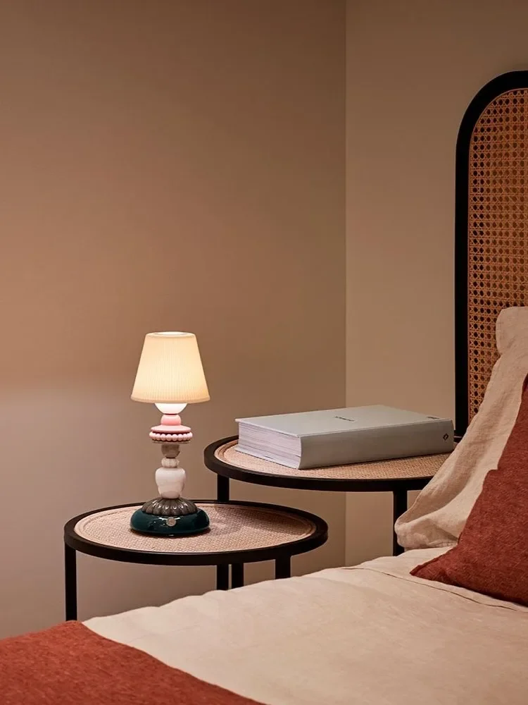 Wireless desk lamp, bedroom, living room, bedside night lamp, high-end wedding housewarming gift