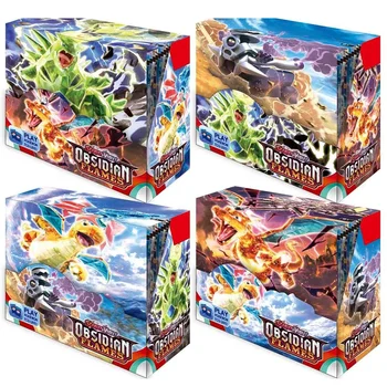 Pokémon Scarlet Violet PARADOX RIFT OBSIDIAM FLAMES Booster Pokemon Cards Display Box Pokemon Booster Cards Playing Cards