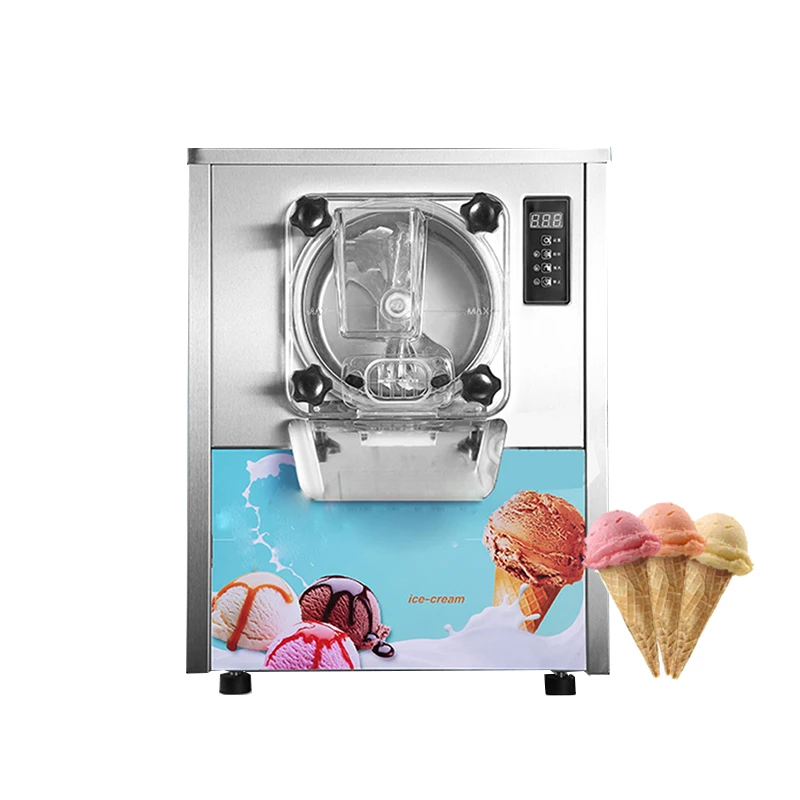 Hard Ice Cream Machine Commercial Automatic Ice Cream Maker Digging Ball Ice Cream Sorbet Making Machine