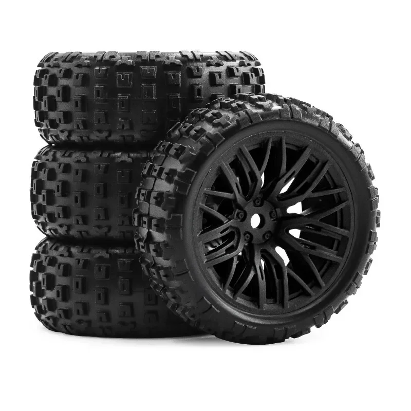 4 قطعة 67 مللي متر المطاط الإطارات الإطارات 12 مللي متر عرافة ل Arrma 1/18 2S Typhon Grom RC ترقية أجزاء السيارة الملحقات