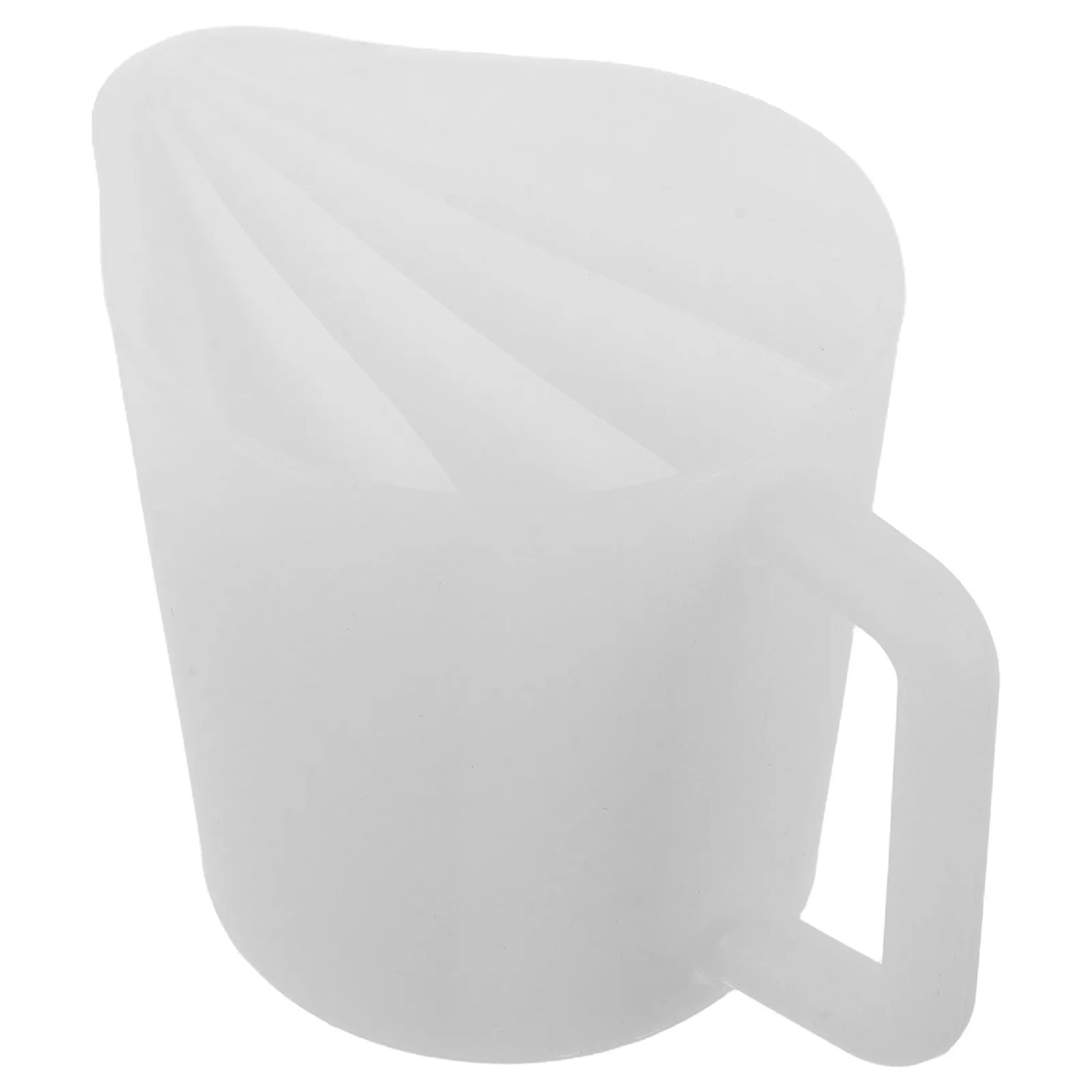 Silicone 5-Section Split Pouring Cup with Handle for Resin, Epoxy & Craft Mixing
