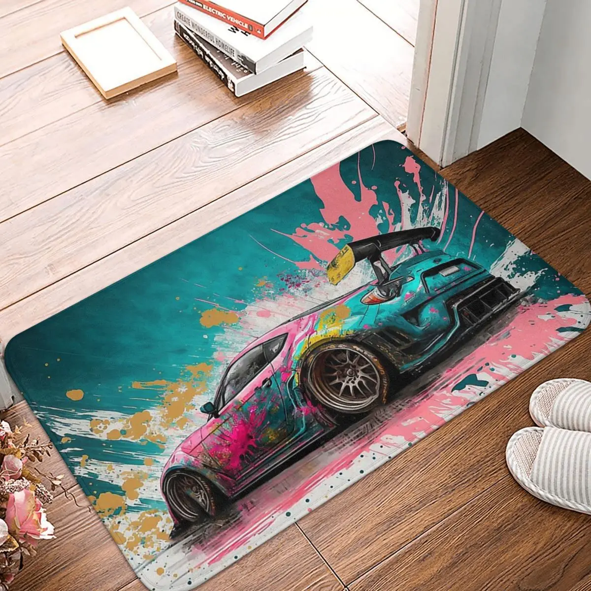 Subaru BRZ Varis Widebody Kit Non-slip Doormat Bath MatNeed for Speed Floor Carpet Entrance Door Rug Home Decor