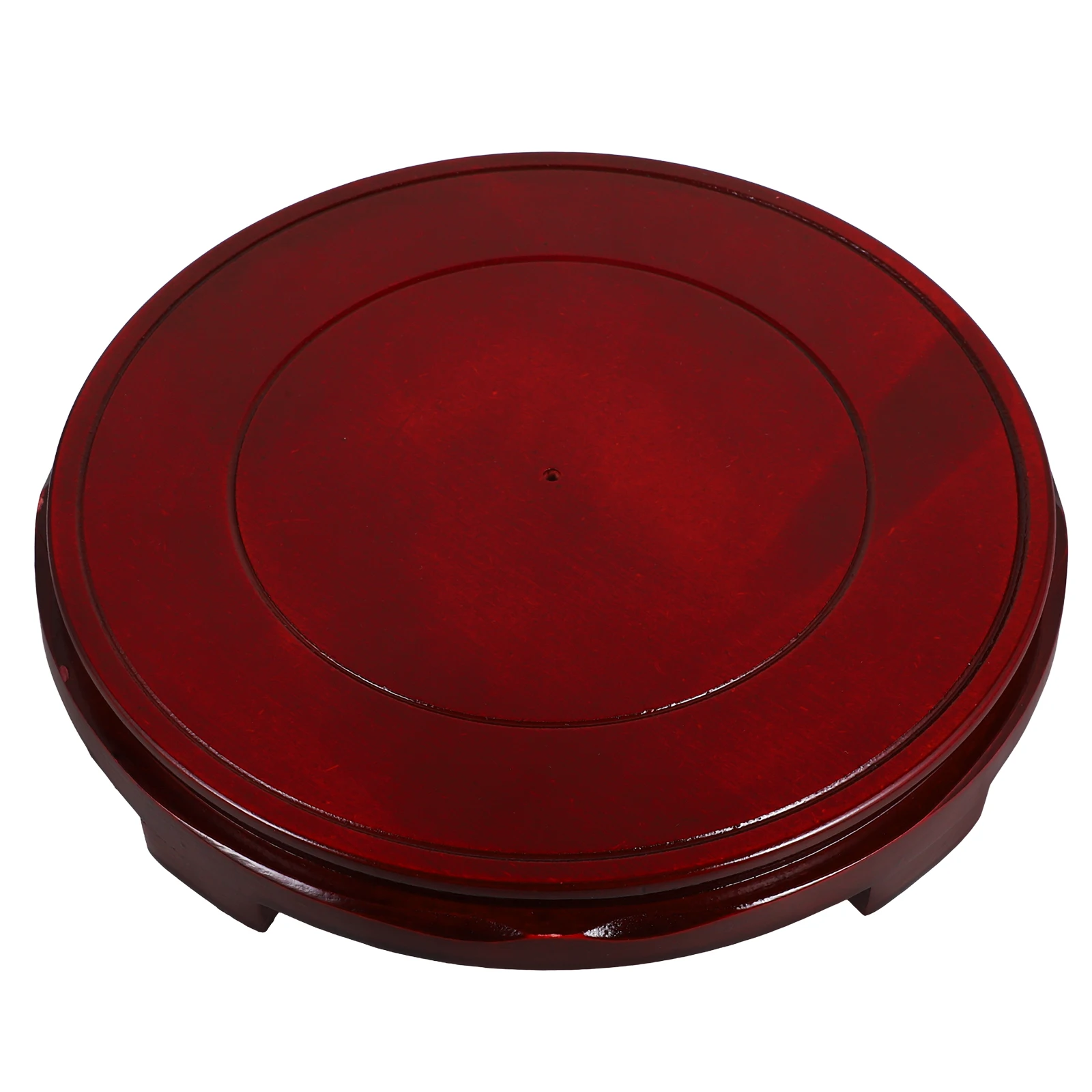 

Wooden Display Stand Base Round Vase Stands Indoor Table Glass Lamp Riser Wood Construction Decor Furniture