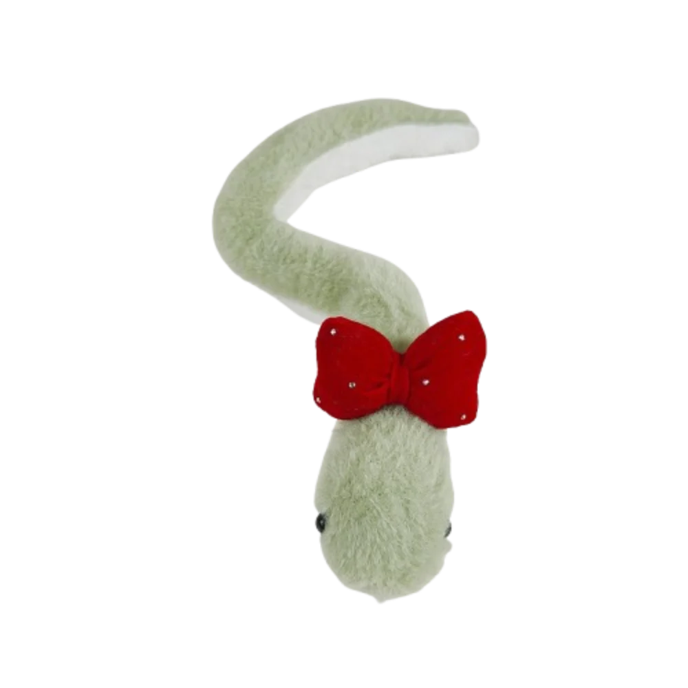 

Плюшевая игрушка «Год Змеи», маленькая змея, обернутая вокруг руки, мягкая плюшевая кукла-змея, одетая в мультяшный костюм, игрушка-животное